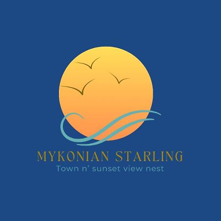 Mykonian Starling - Town N' Sunset View Apartment Mykonos Town Esterno foto