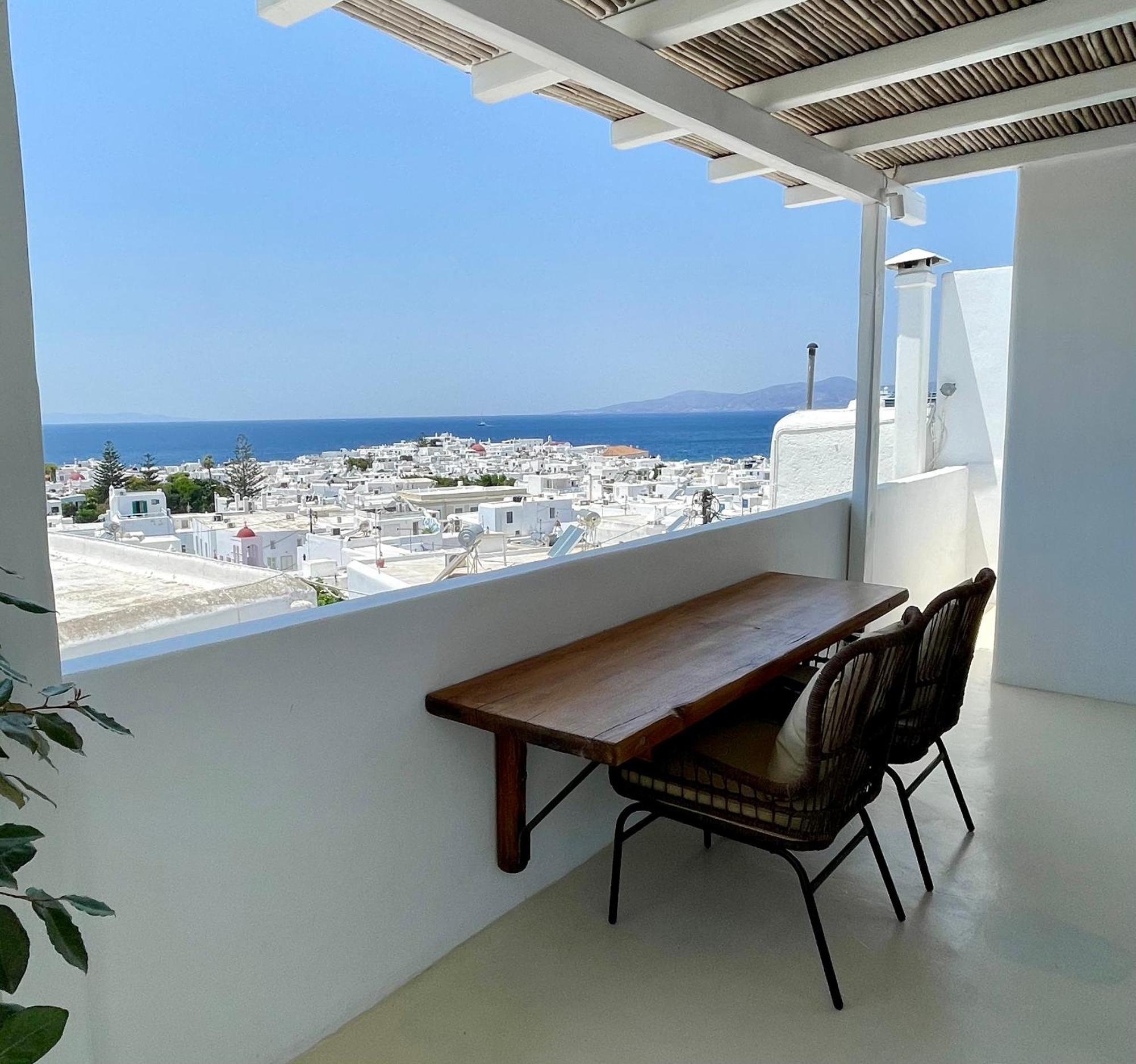 Mykonian Starling - Town N' Sunset View Apartment Mykonos Town Esterno foto