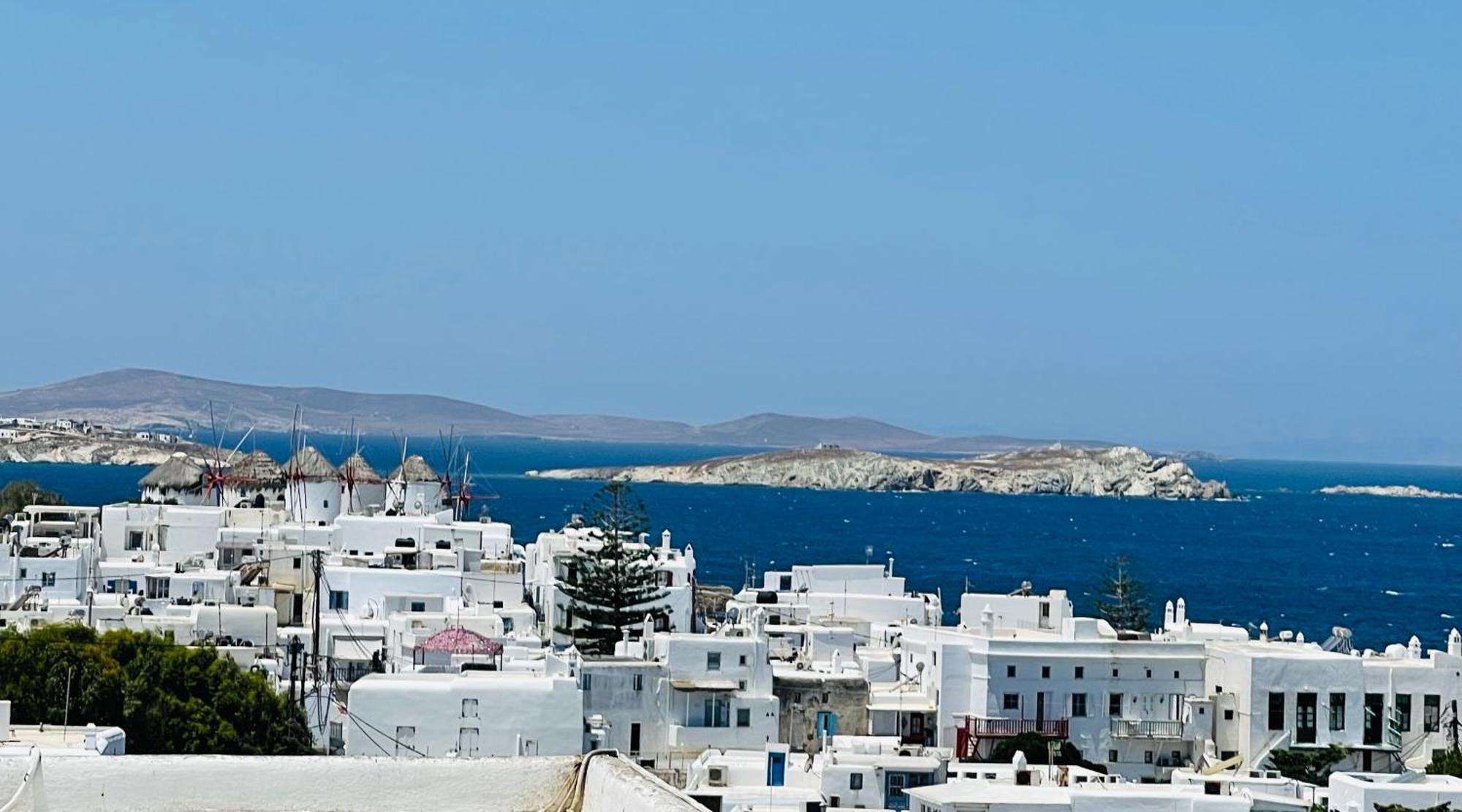 Mykonian Starling - Town N' Sunset View Apartment Mykonos Town Esterno foto