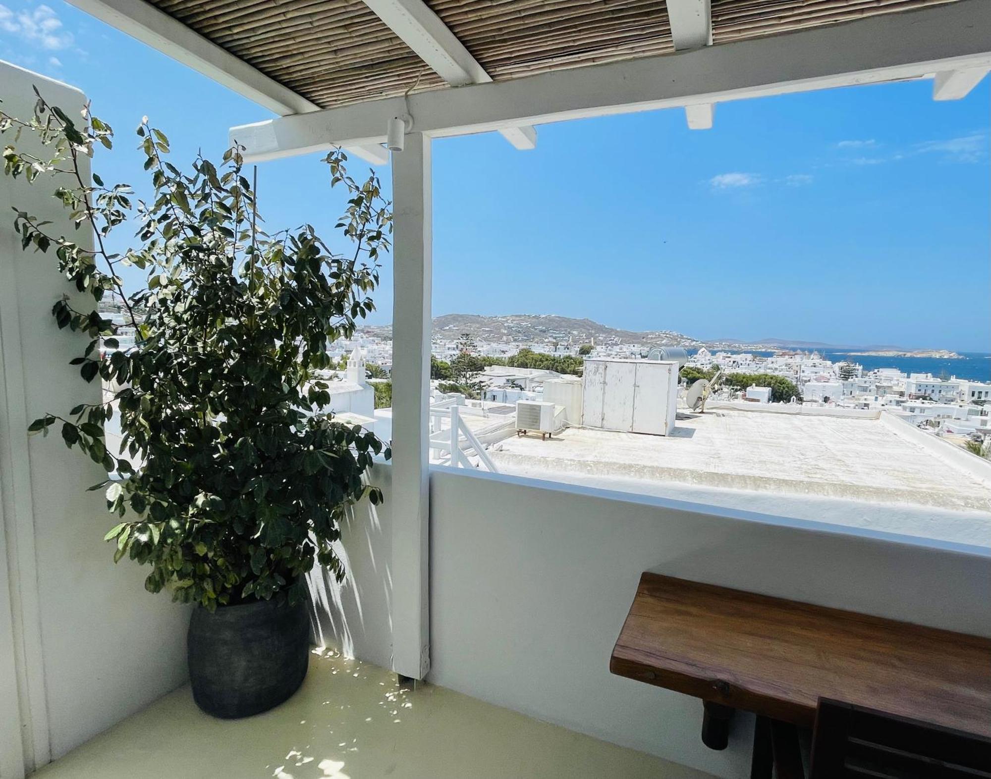 Mykonian Starling - Town N' Sunset View Apartment Mykonos Town Esterno foto