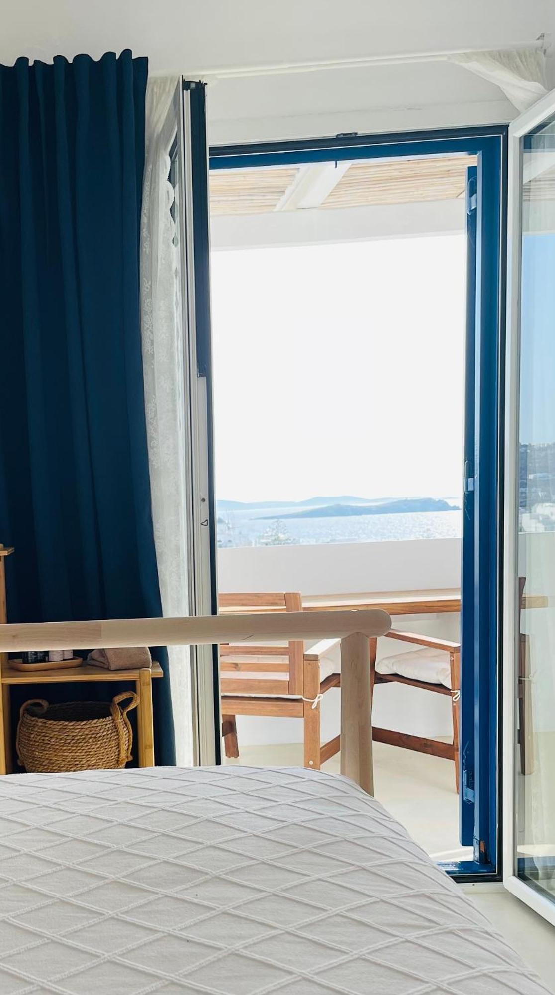 Mykonian Starling - Town N' Sunset View Apartment Mykonos Town Esterno foto