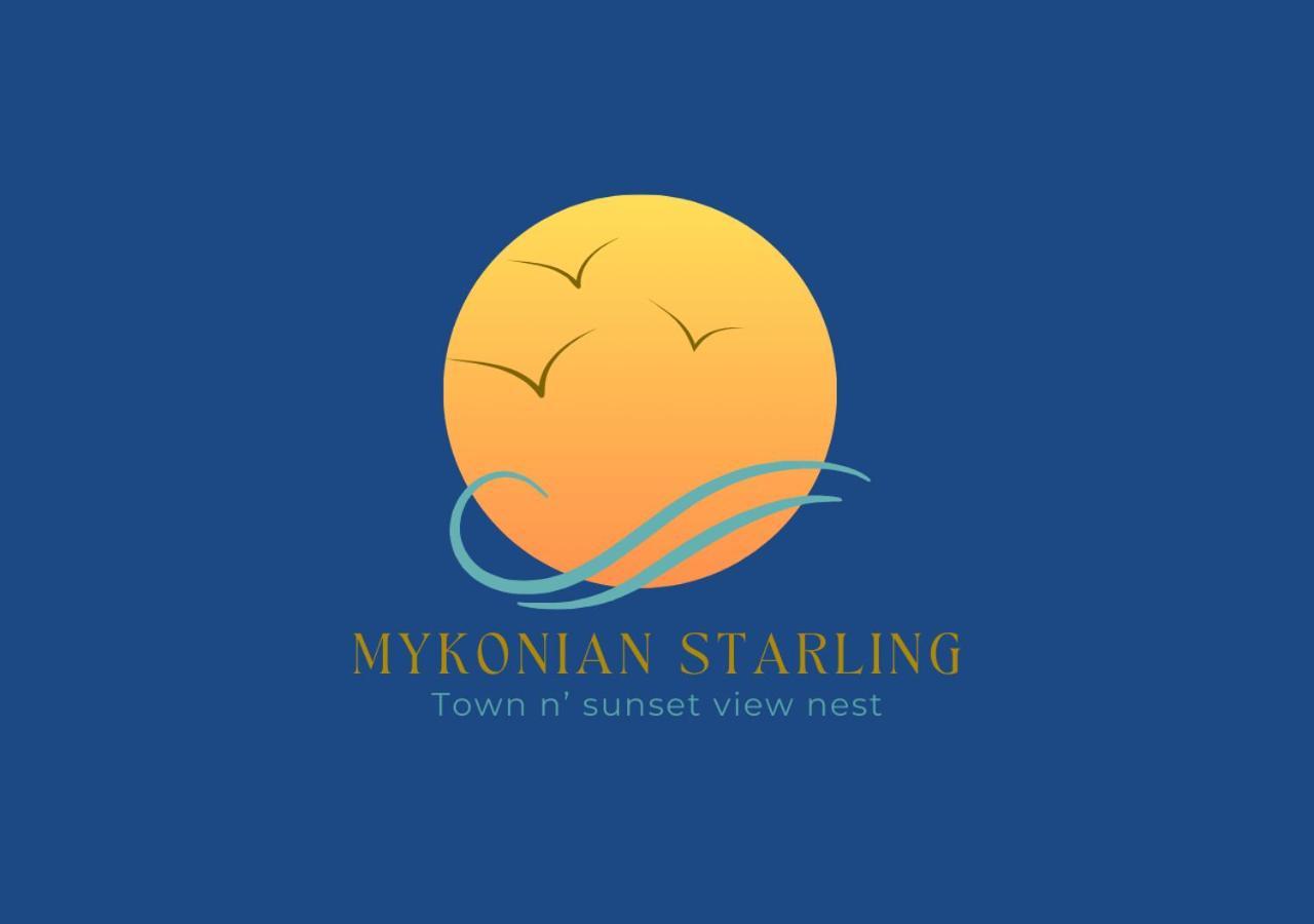 Mykonian Starling - Town N' Sunset View Apartment Mykonos Town Esterno foto
